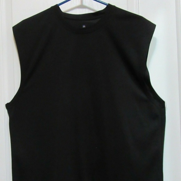 Men's Large Black Sleeveless - Russell Authletic - Picture 4 of 5
